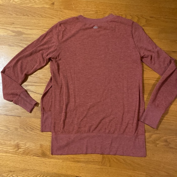 Alo Yoga Glimpse Sweatshirt XS - Picture 4 of 6